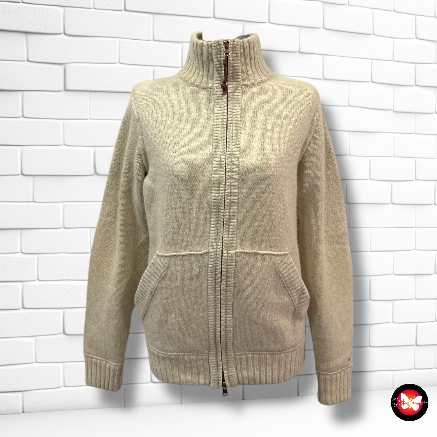 Chaqueta de punto con coderas TOMMY HILFIGER Talla M
