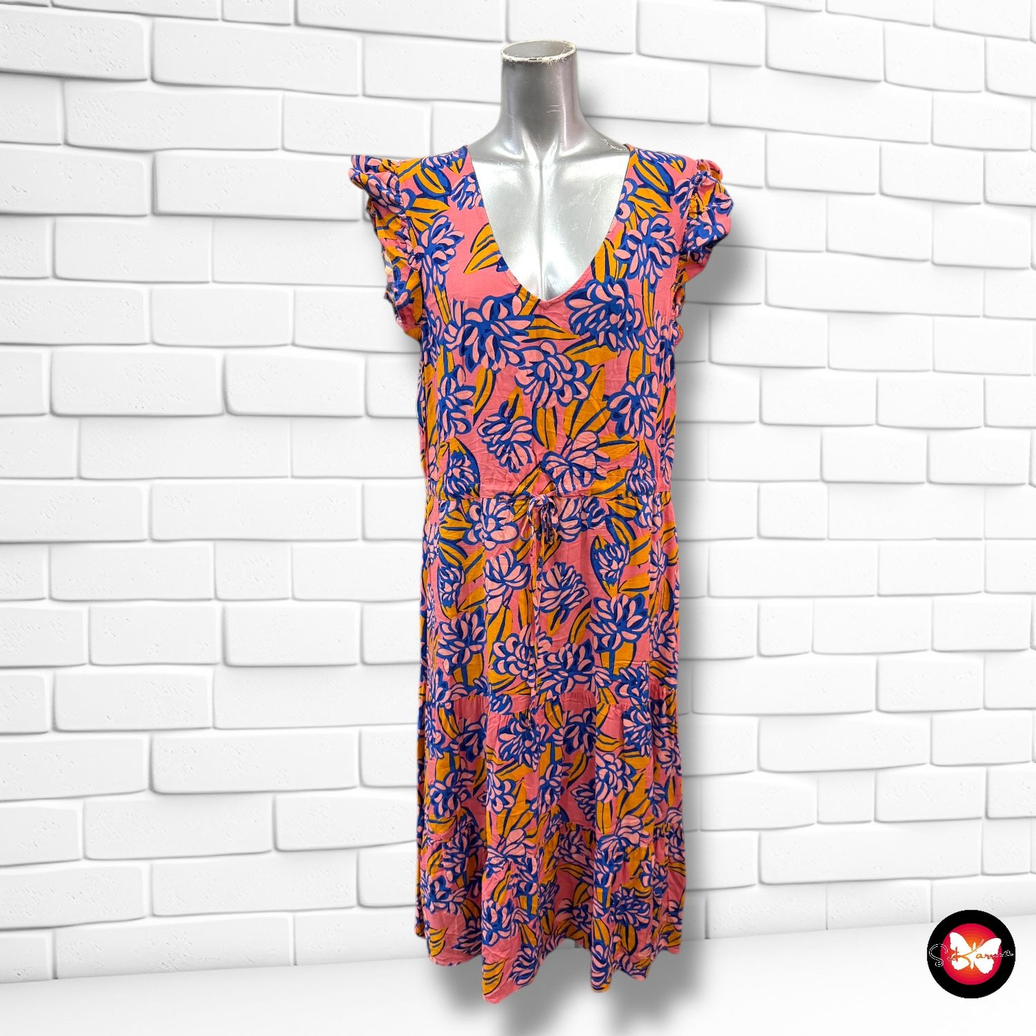 Vestido largo de flores JDY Talla 40