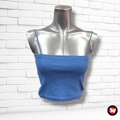 Top cropped canalé ZARA Talla L