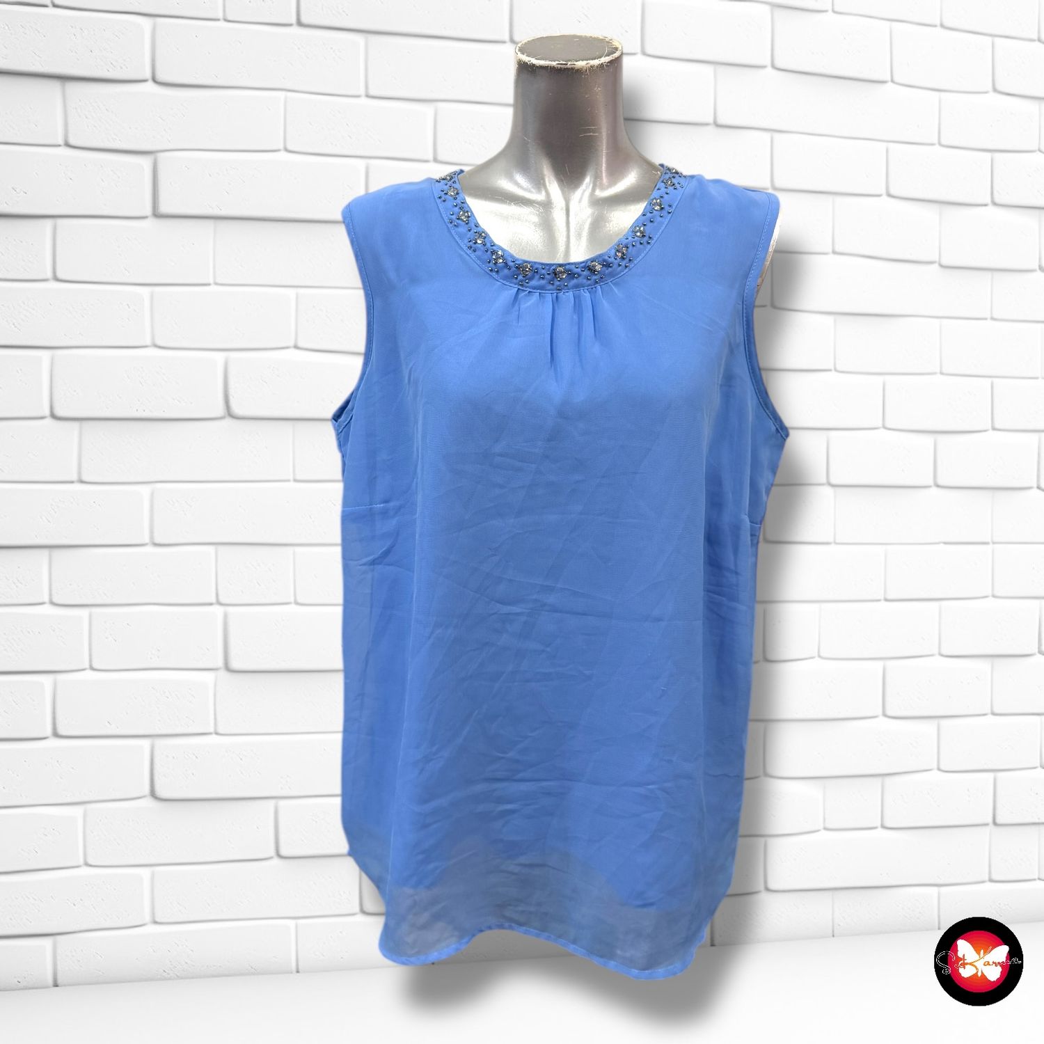 Blusa con pedrería CITY LIFE Talla L