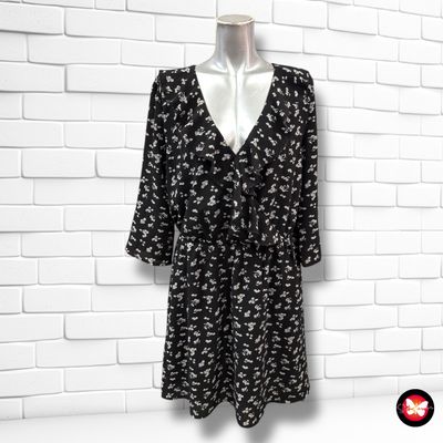 Vestido de florecitas con volantes ABOUT YOU Talla 40