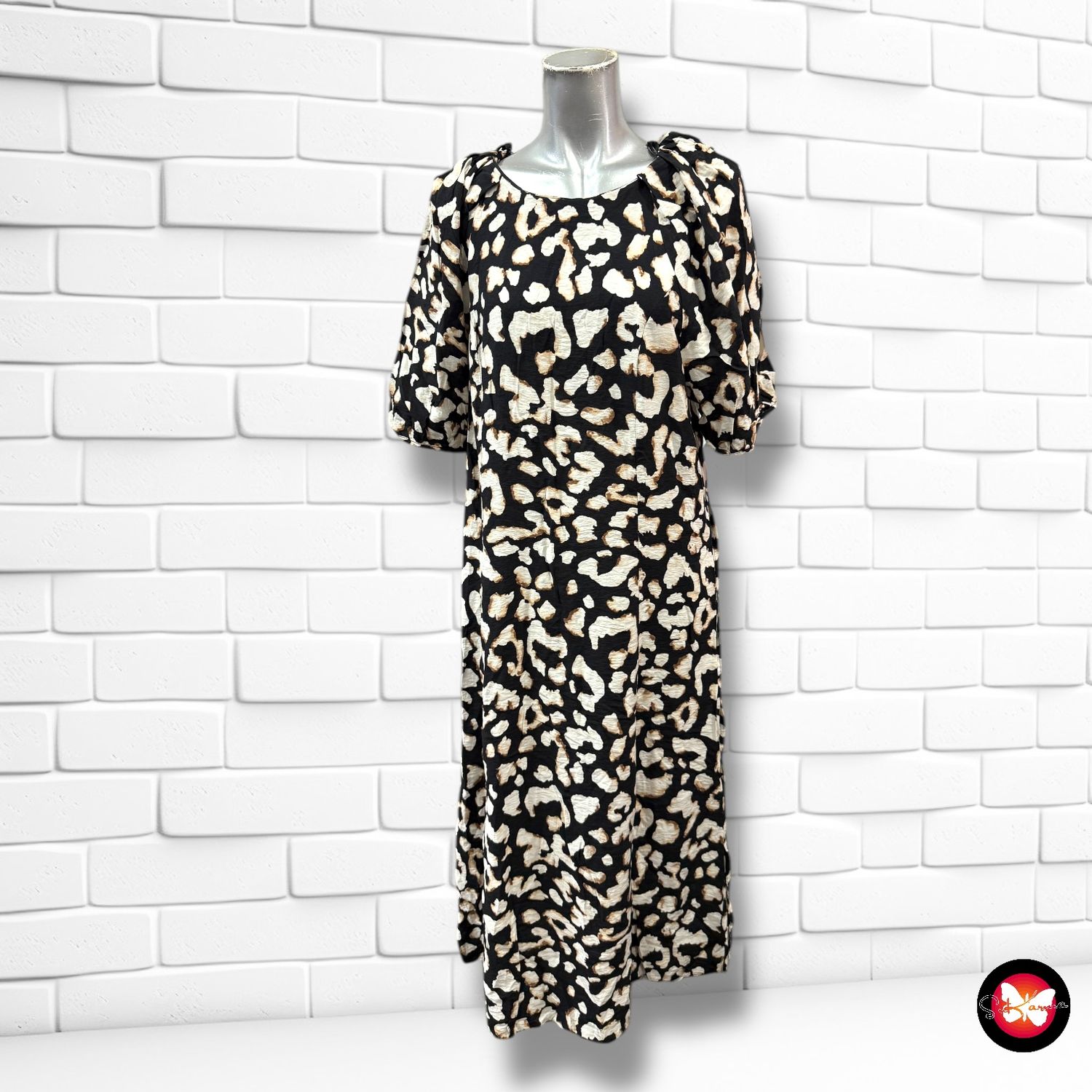 Vestido largo animal print PRIMARK Talla 42