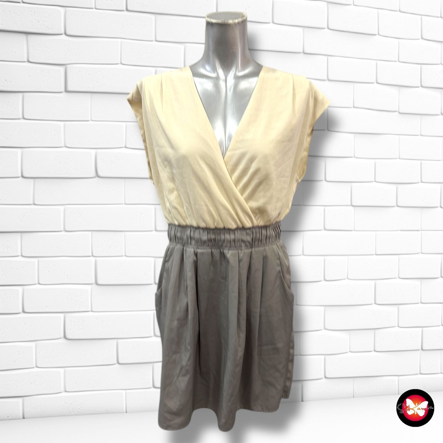 Vestido formal sin mangas VILA Talla S