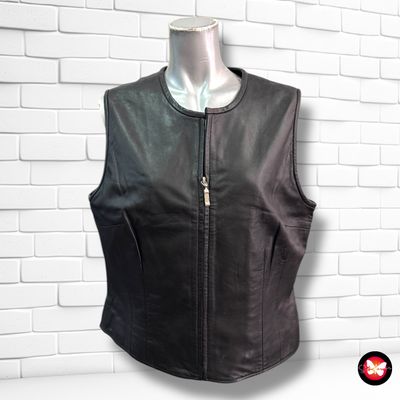 Chaleco de piel ELEGANCE Talla 42