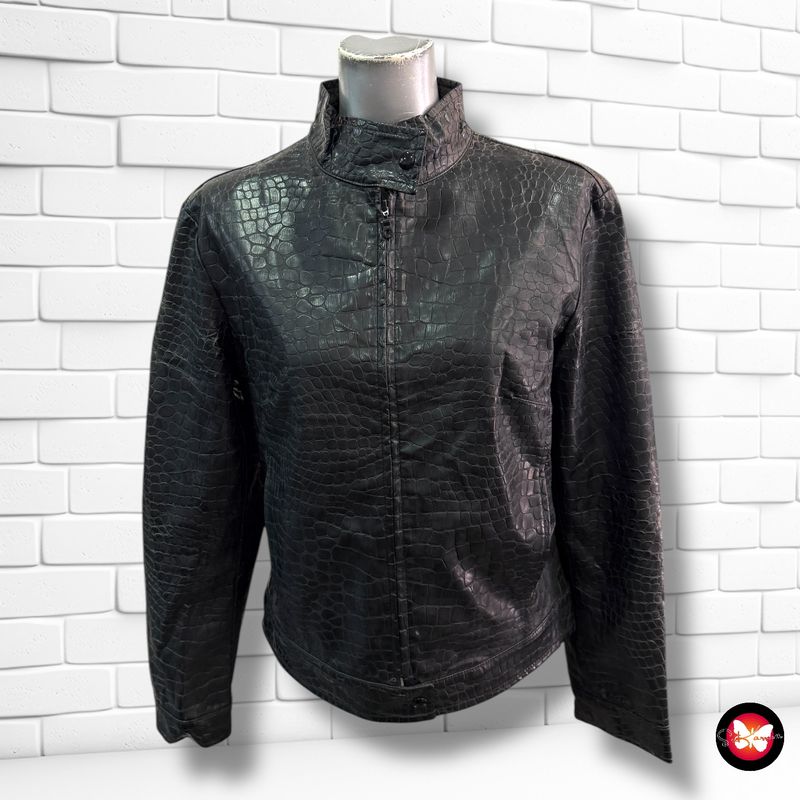 Cazadora de piel sintética BENETTON Talla 44