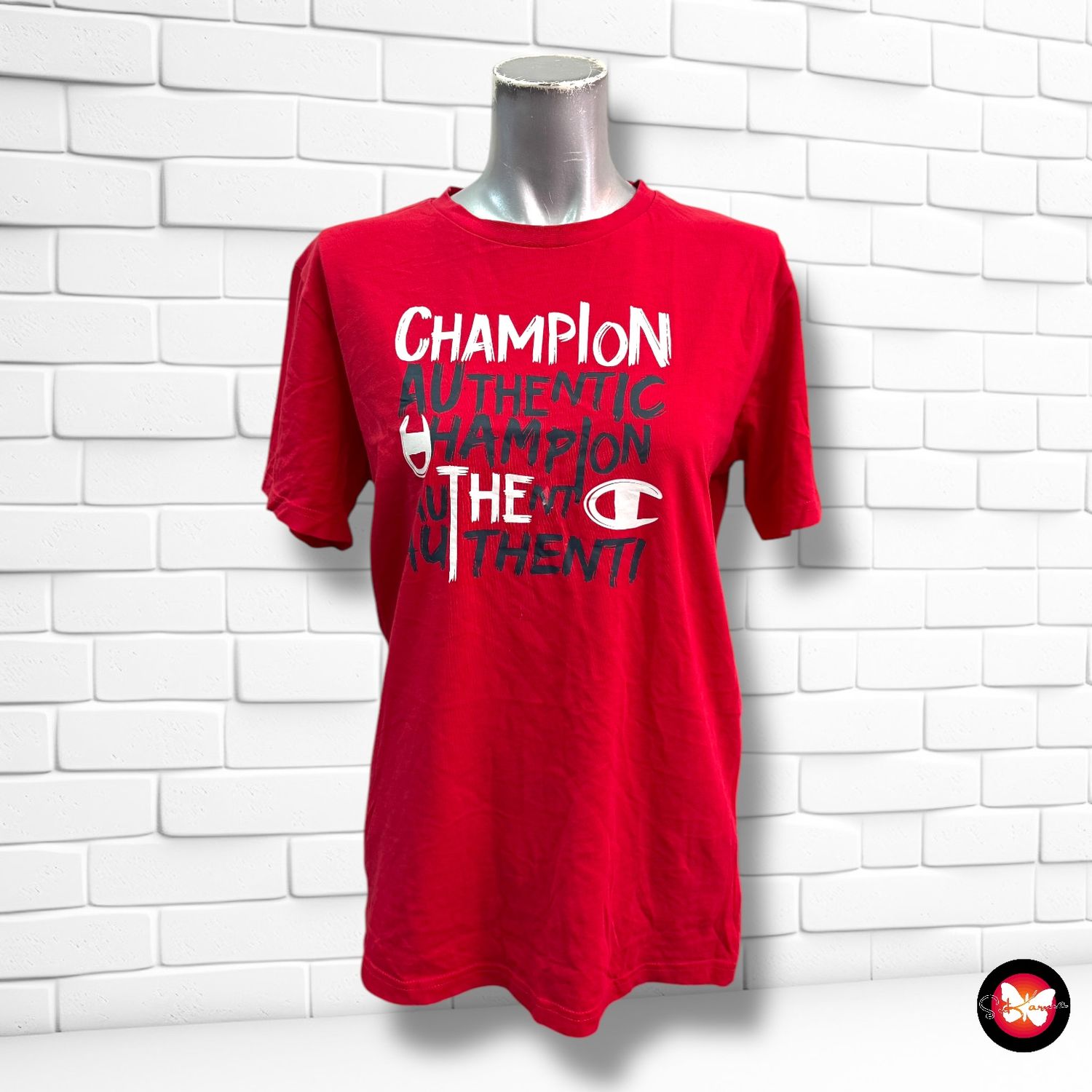 Camiseta CHAMPION Talla hombre 2XL (pequeña)