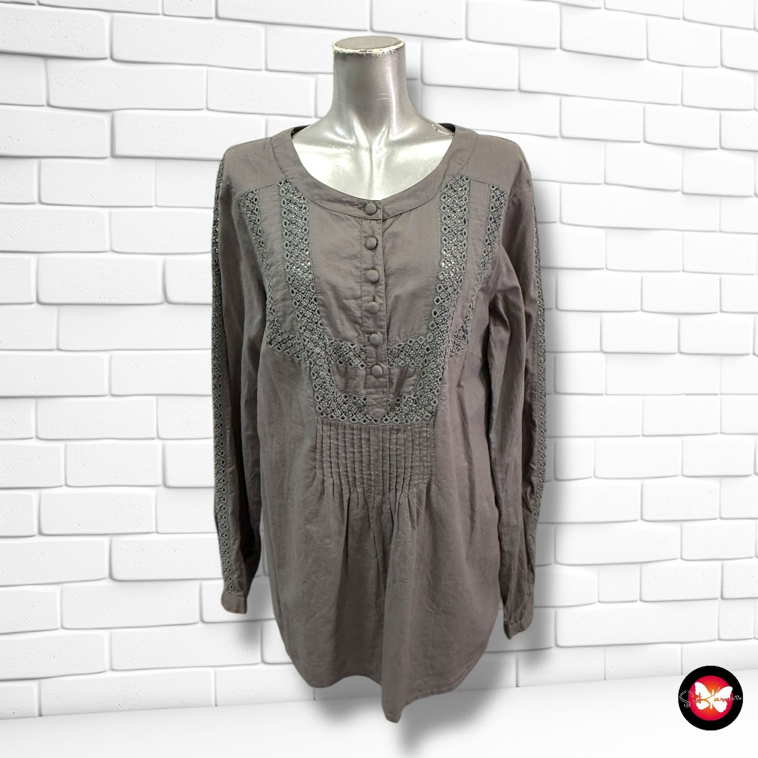 Blusa con encaje VERO MODA Talla L
