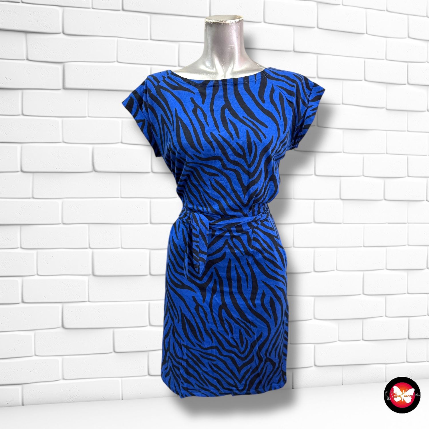 Vestido animal print Talla L