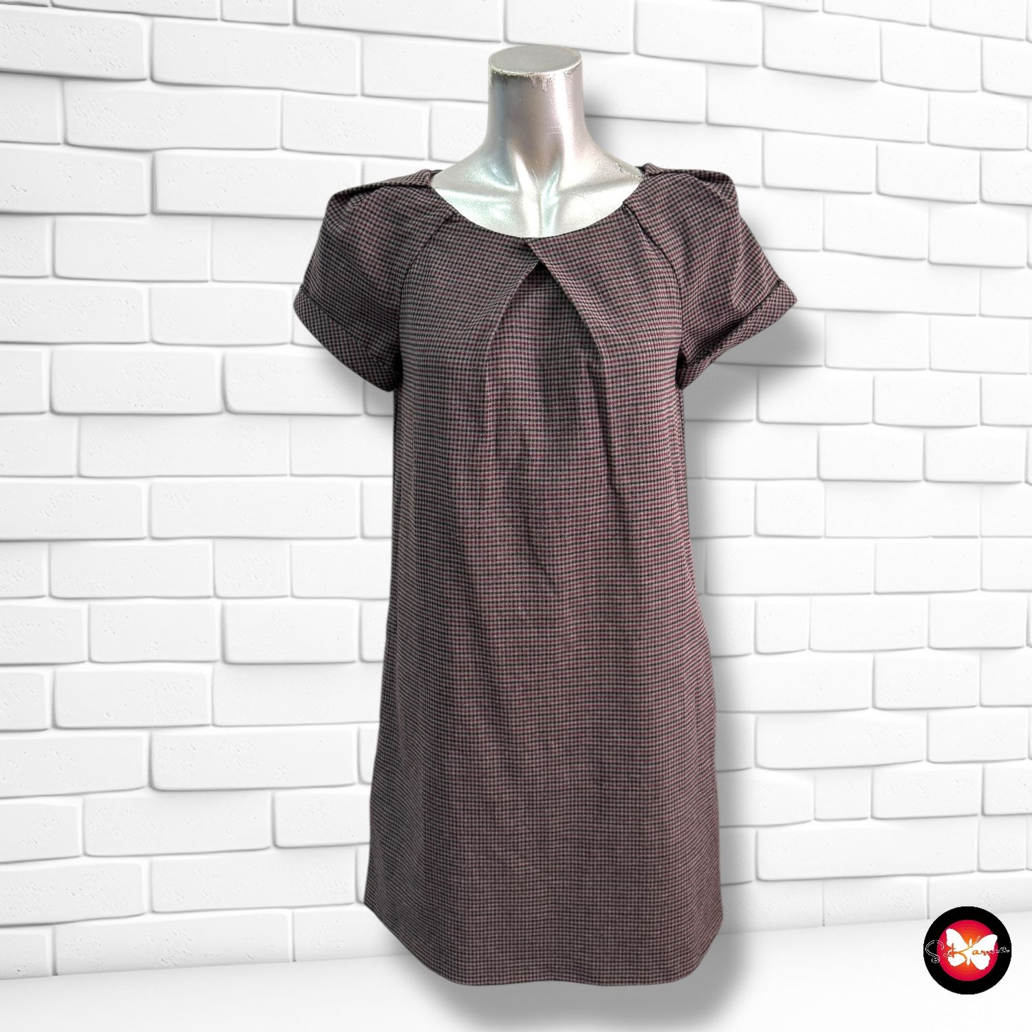 Vestido con estampado MANGO Talla XS