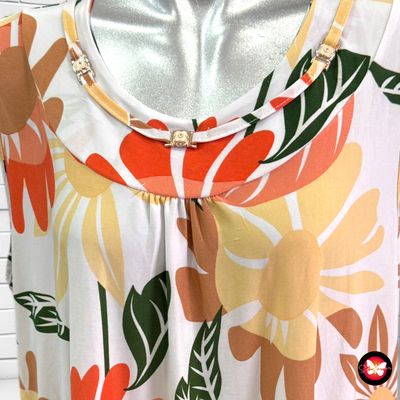 **HOY** Vestido con estampado Talla XL/2XL