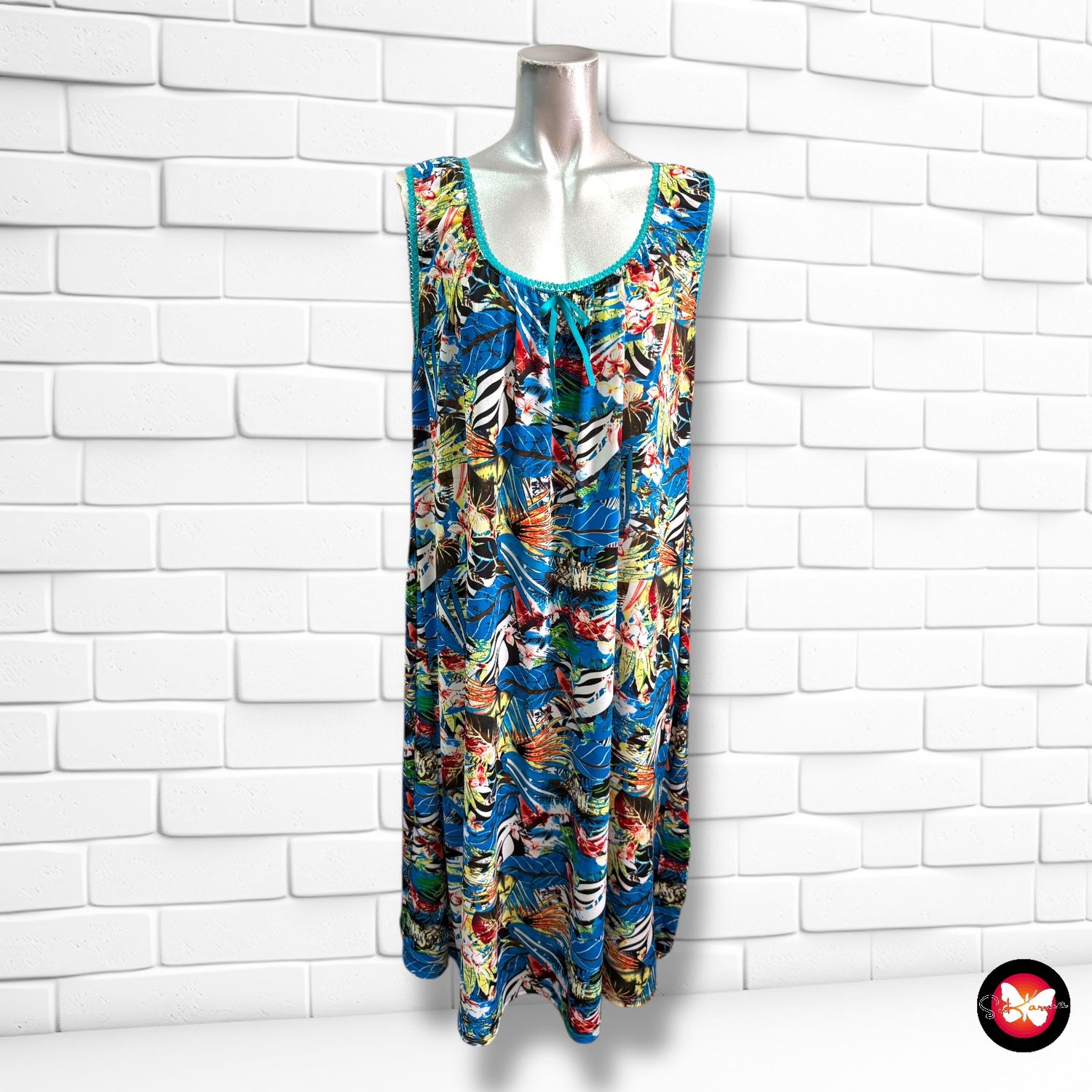 Vestido con estampado Talla L/XL