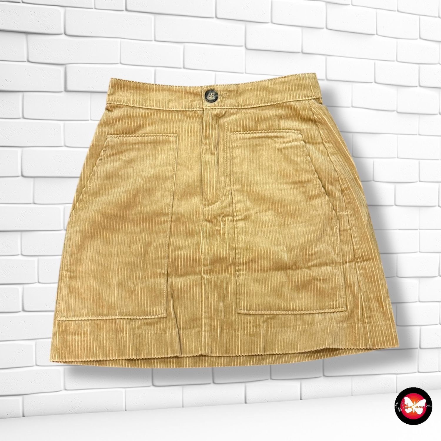 Falda de pana H&amp;M Talla 36