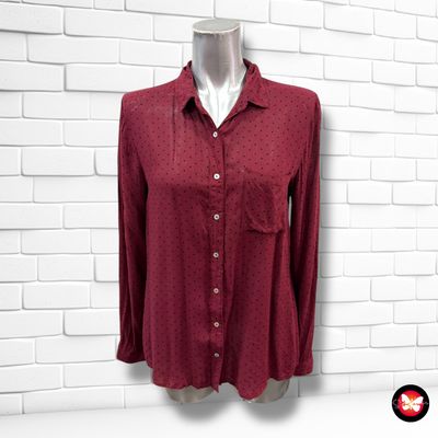 Camisa de lunares PULL&amp;BEAR Talla S