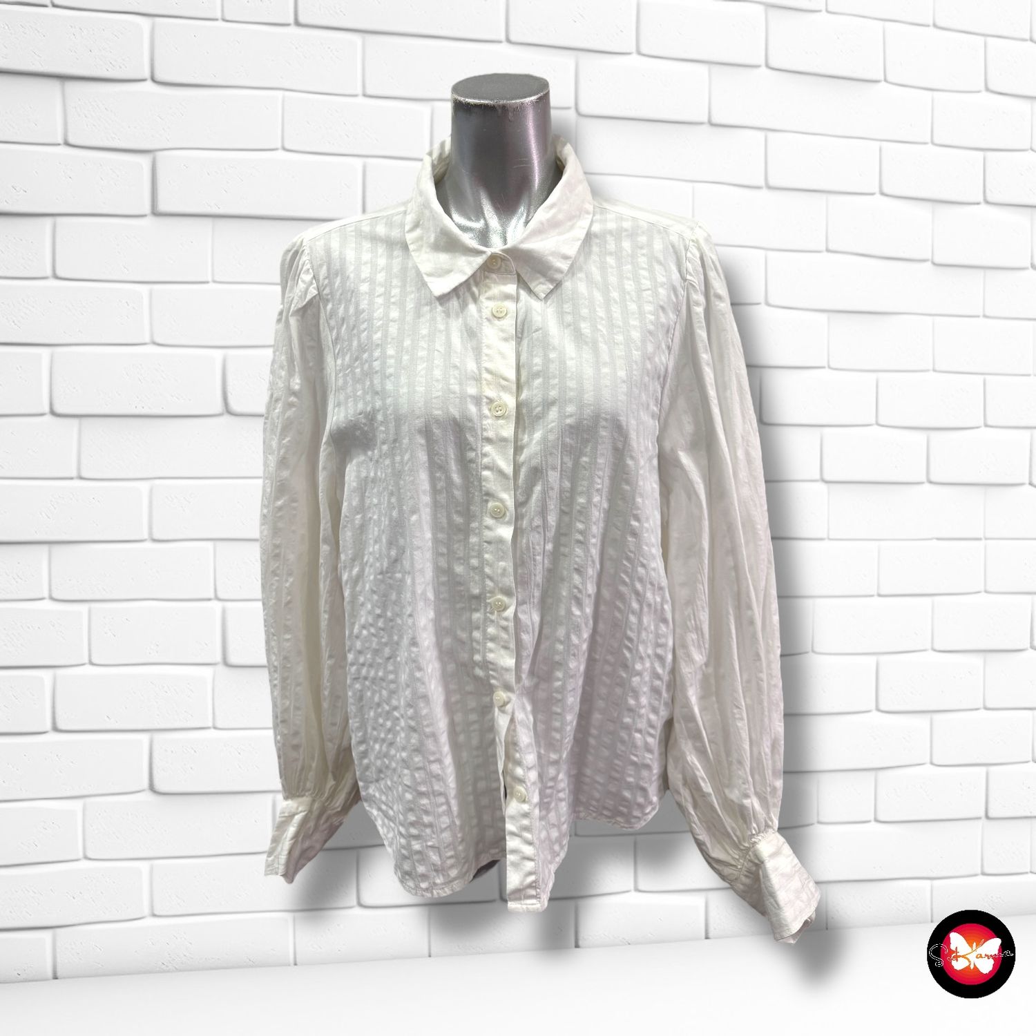 Camisa con mangas abullonadasMONKL Talla L