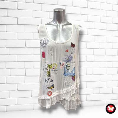 **HOY** Blusa sin mangas DESIGUAL Talla XL