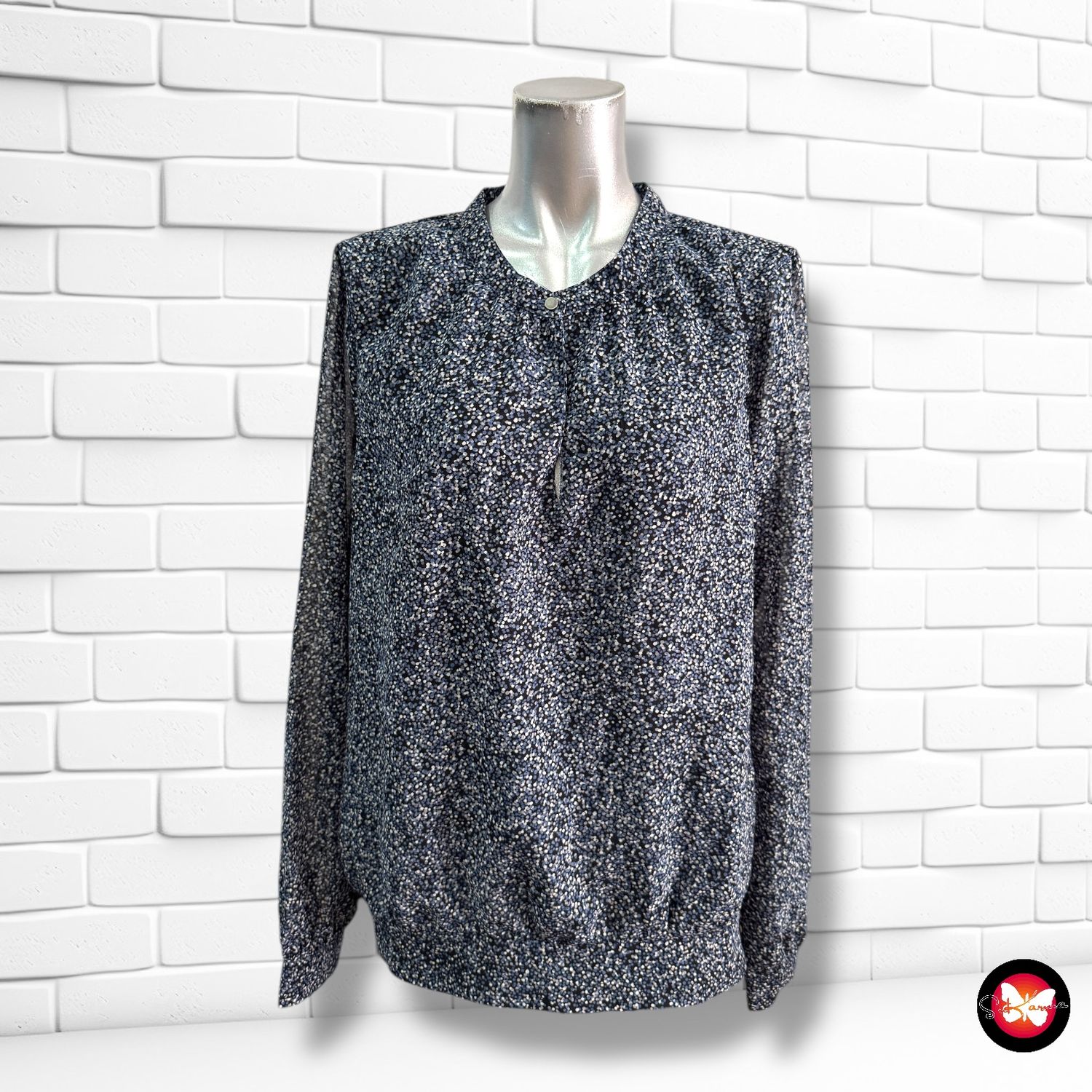 Blusa translúcida con estampado VERO MODA Talla L