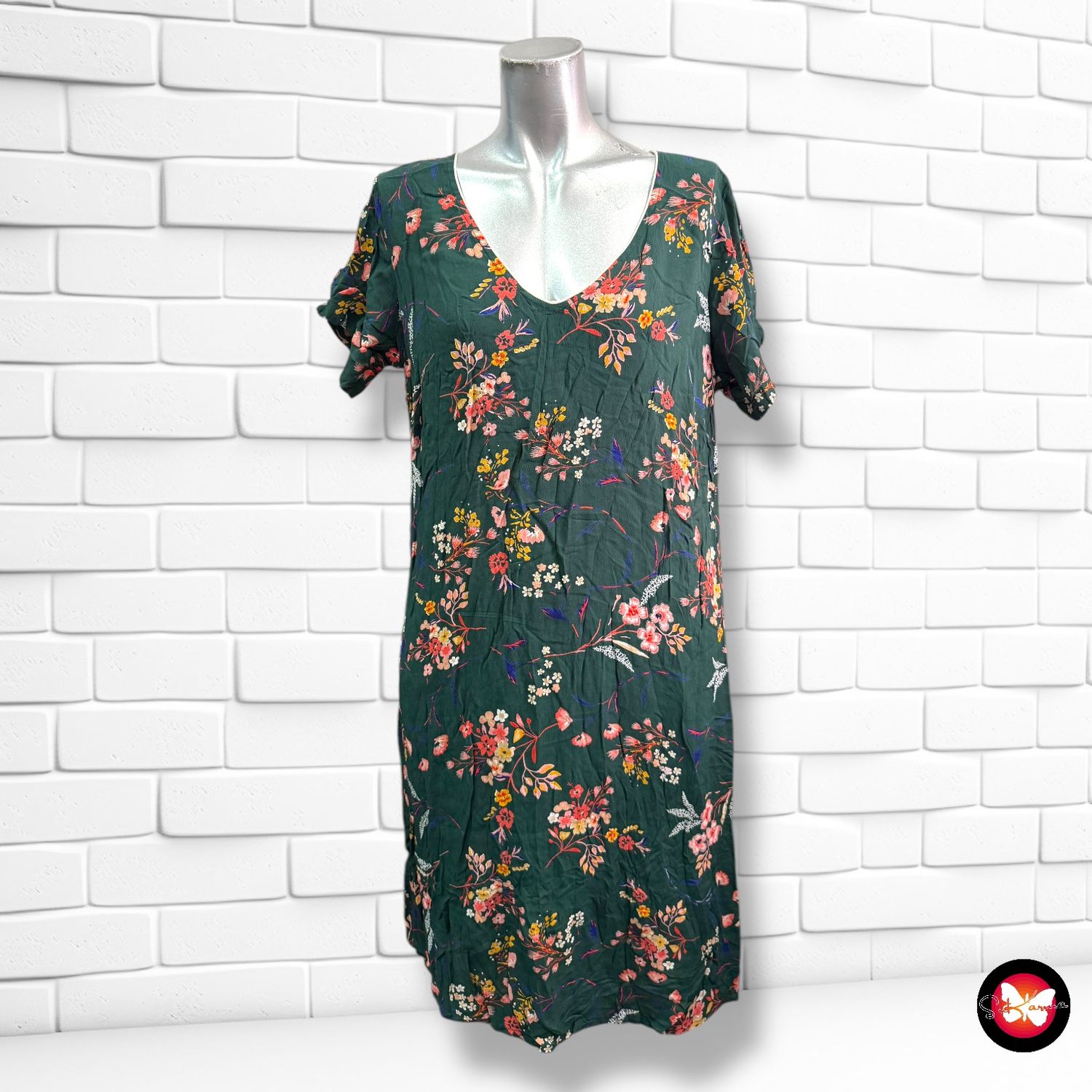 Vestido con estampado PAPRIKA Talla M