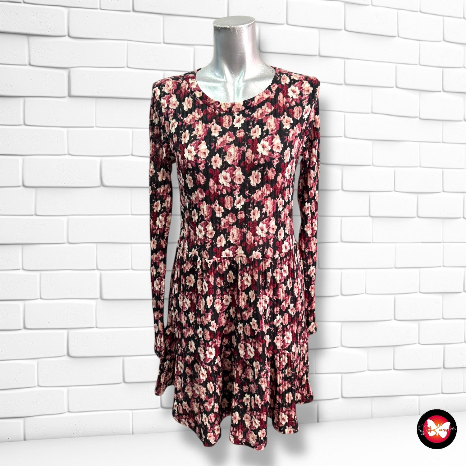 Vestido con estampado STR Talla L
