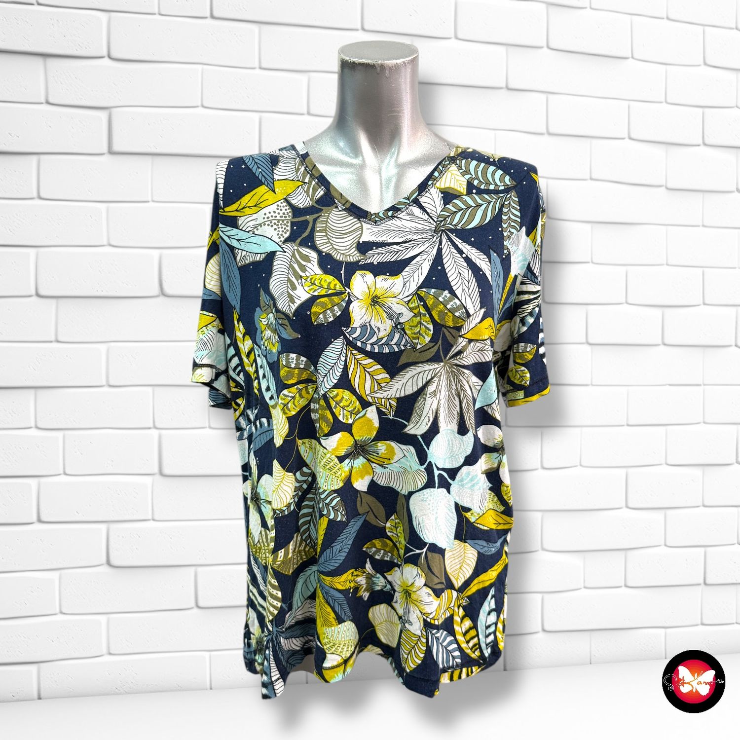 Camiseta con estampado CANDA Talla M (grande)