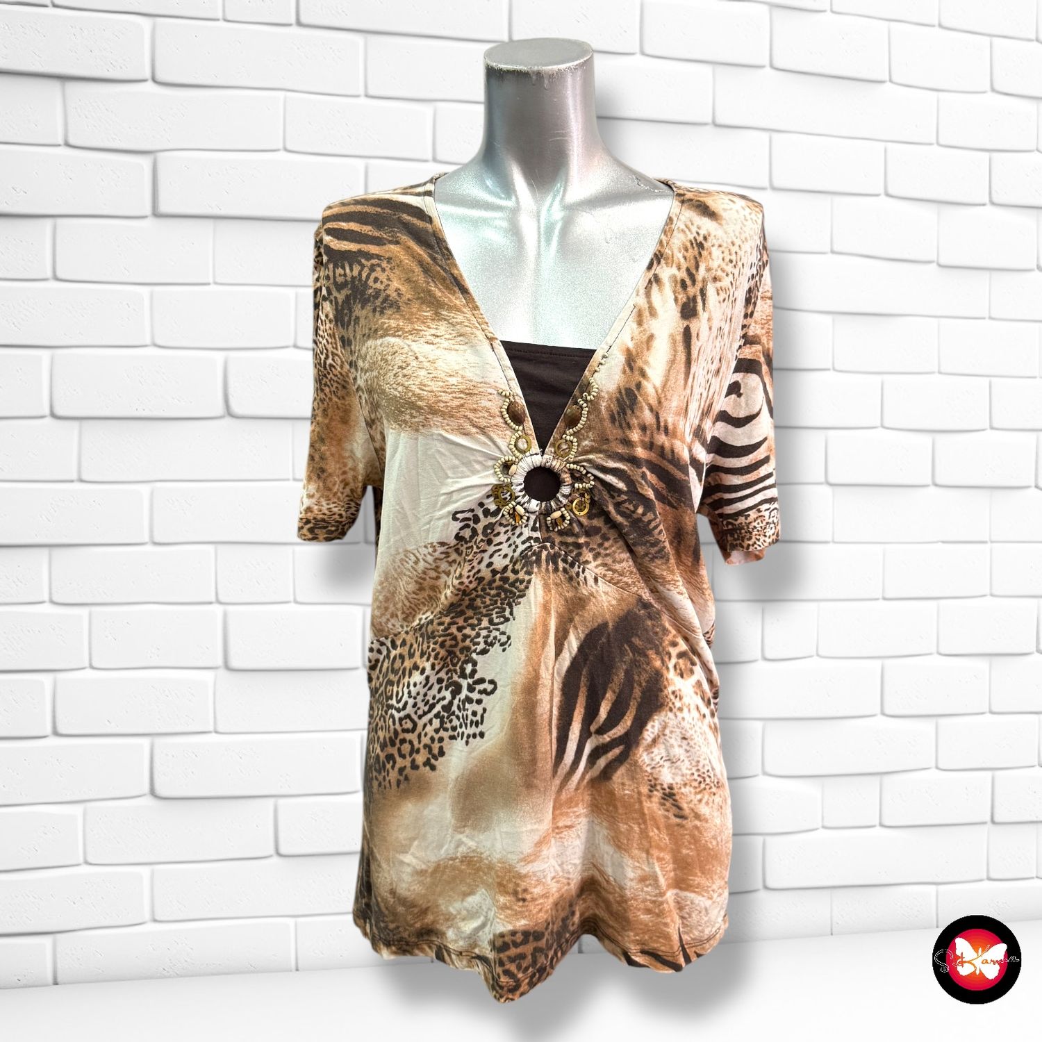 Camiseta con estampado LISA TOSSA Talla L