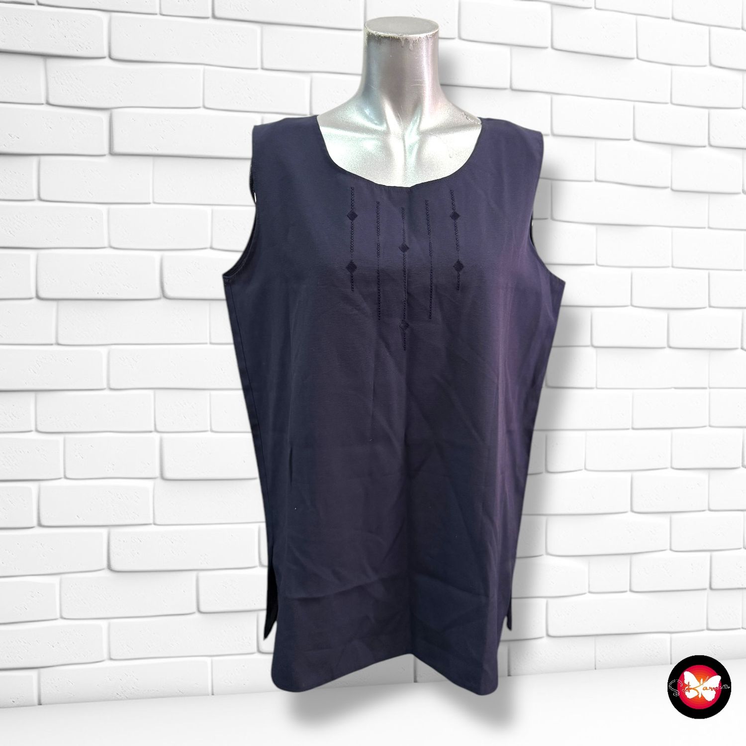 Blusa sin mangas Talla L