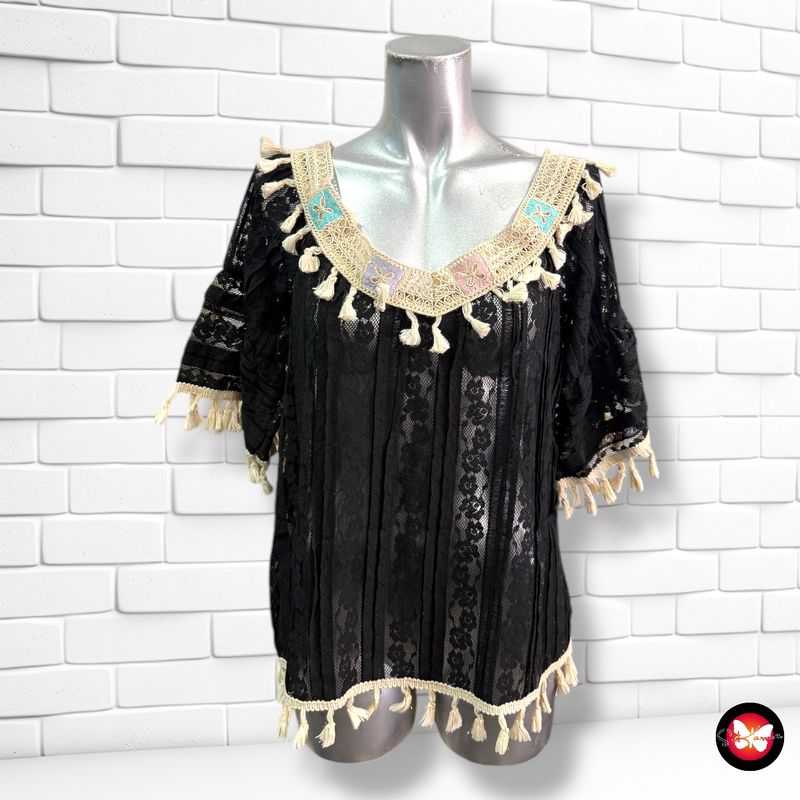 Blusa boho Talla S