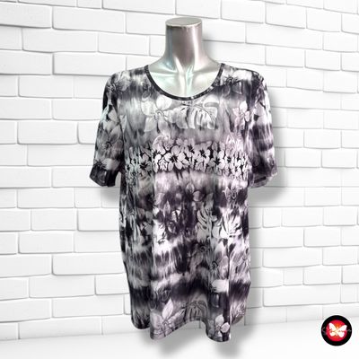 Blusa con estampado Talla 46