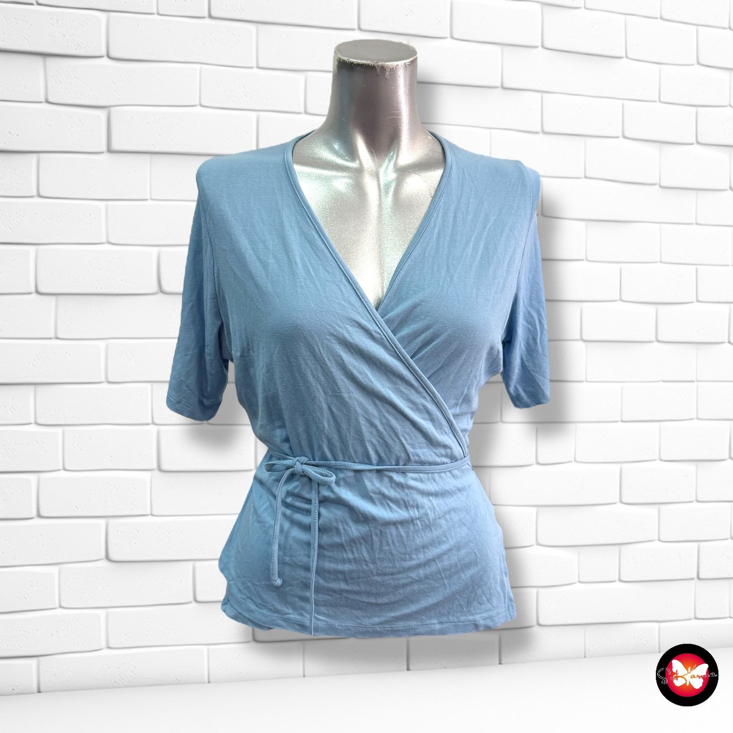 Blusa cruzada DNA Talla L