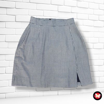 Falda estampado pata de gallo Talla S