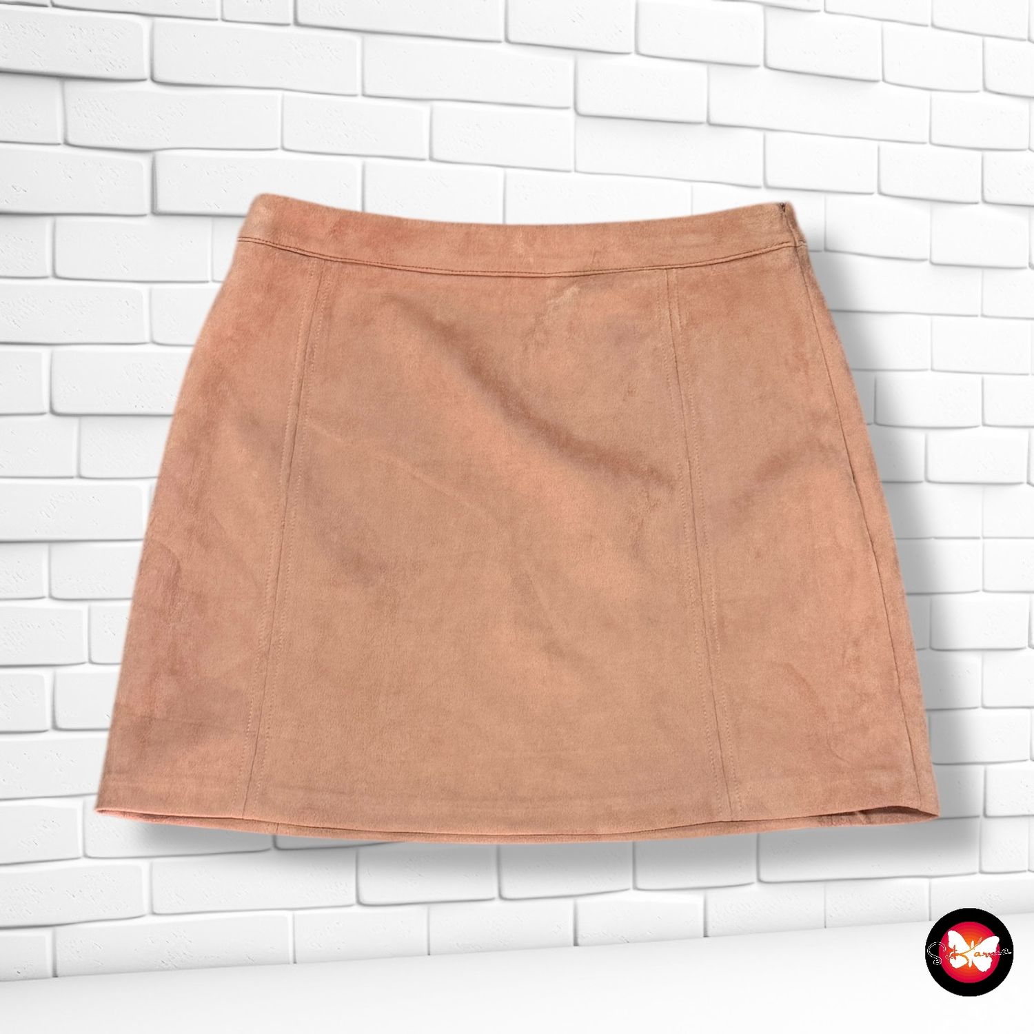 Falda de antelina PULL&amp;BEAR Talla L
