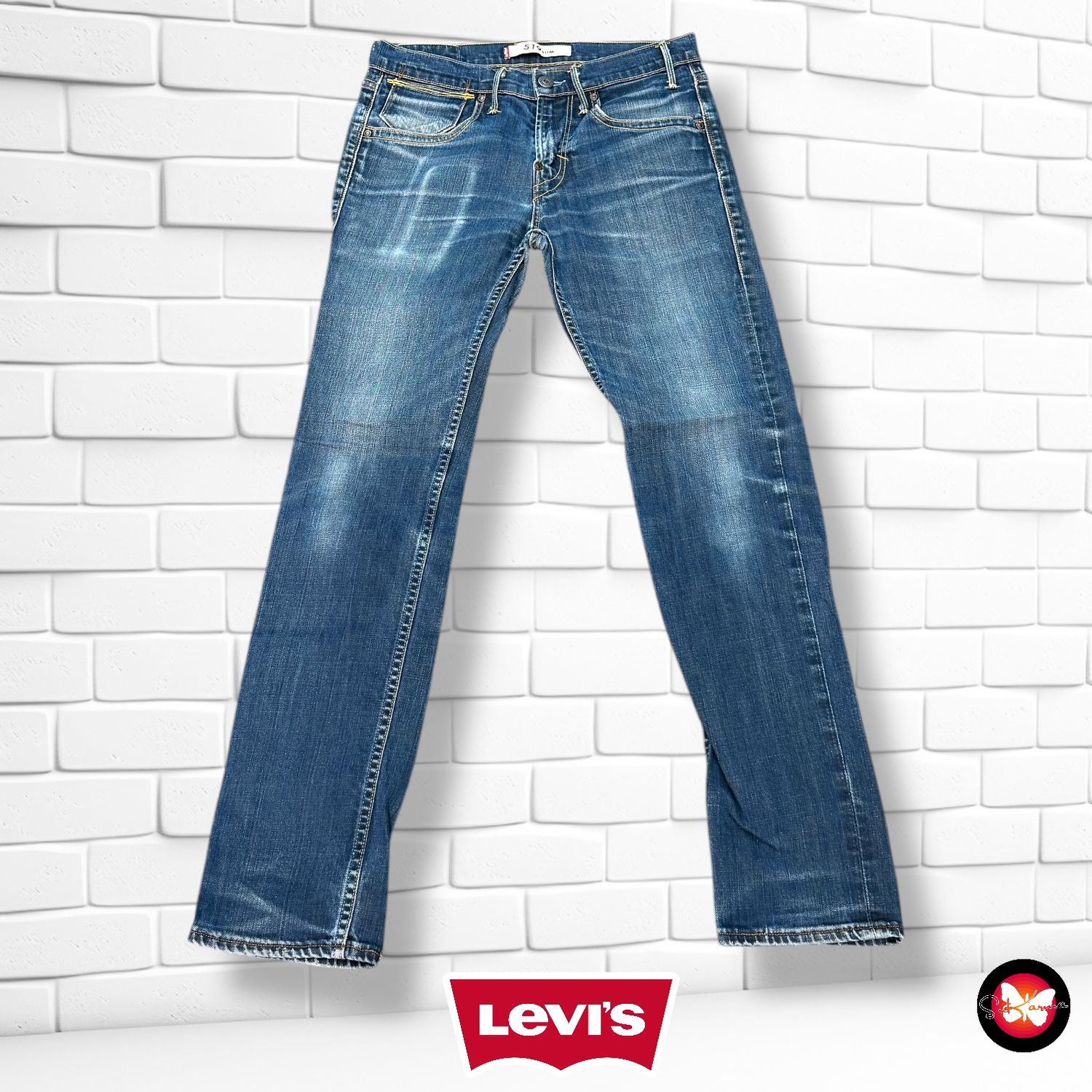 Pantalón vaquero LEVI´S 519 SLIM Talla W30 L32