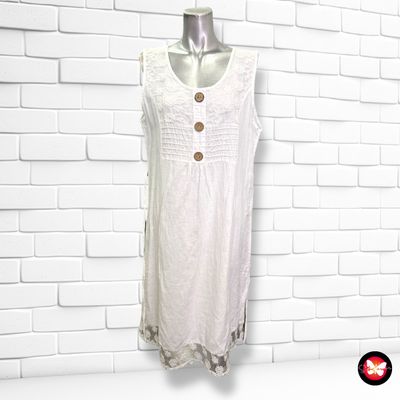 Vestido blanco SURE Talla M