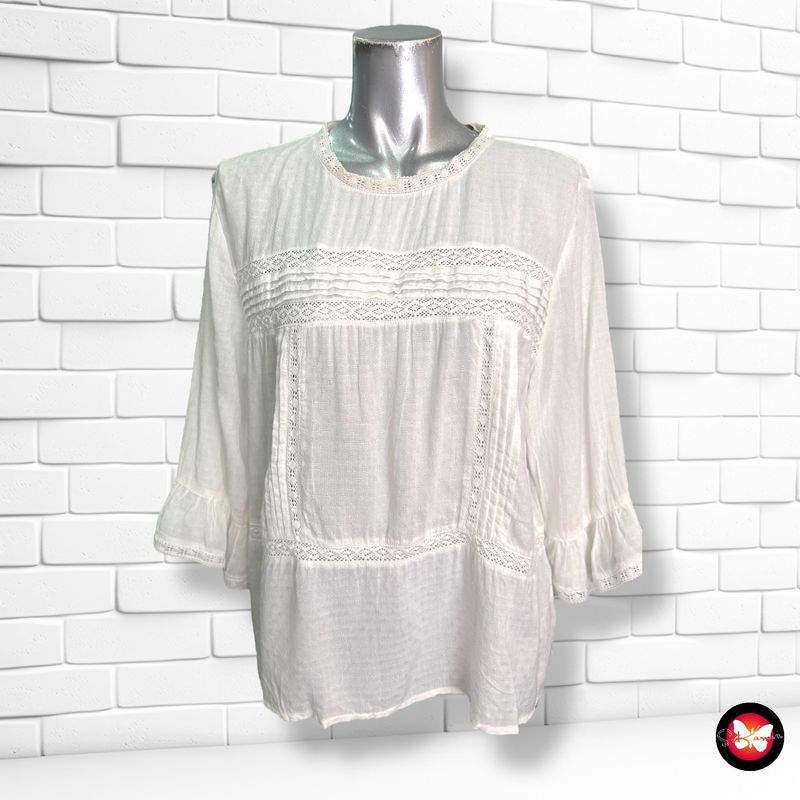 Blusa blanca ONLY Talla 38