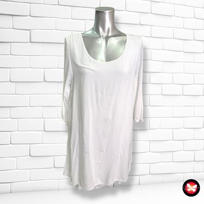 Blusón blanco Talla 38