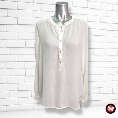 Blusa blanca ESMARA Talla 40