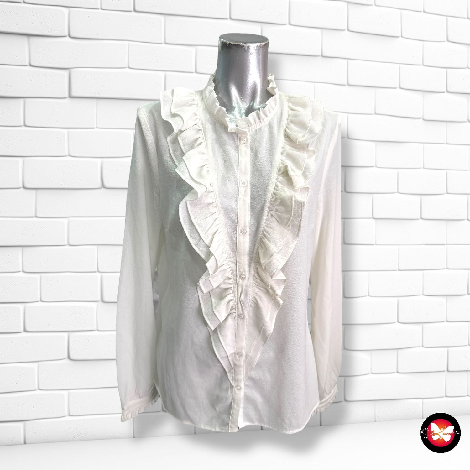 Camisa blanca NICE&amp;CHIC Talla L
