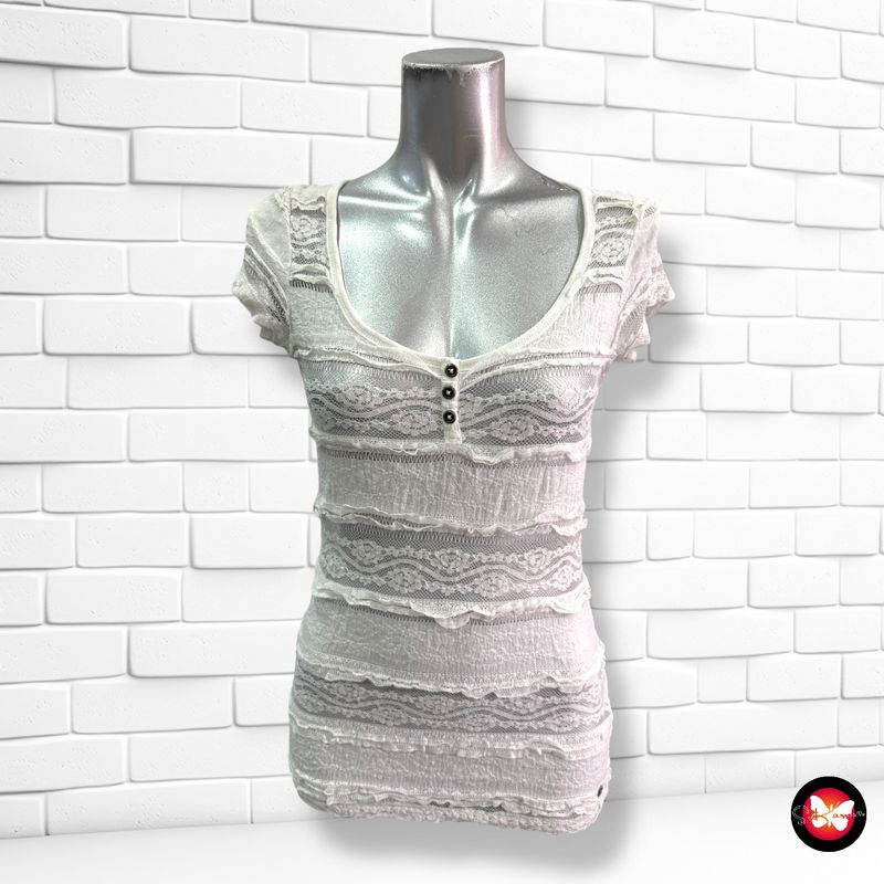 Blusa blanca H&amp;M Talla XS