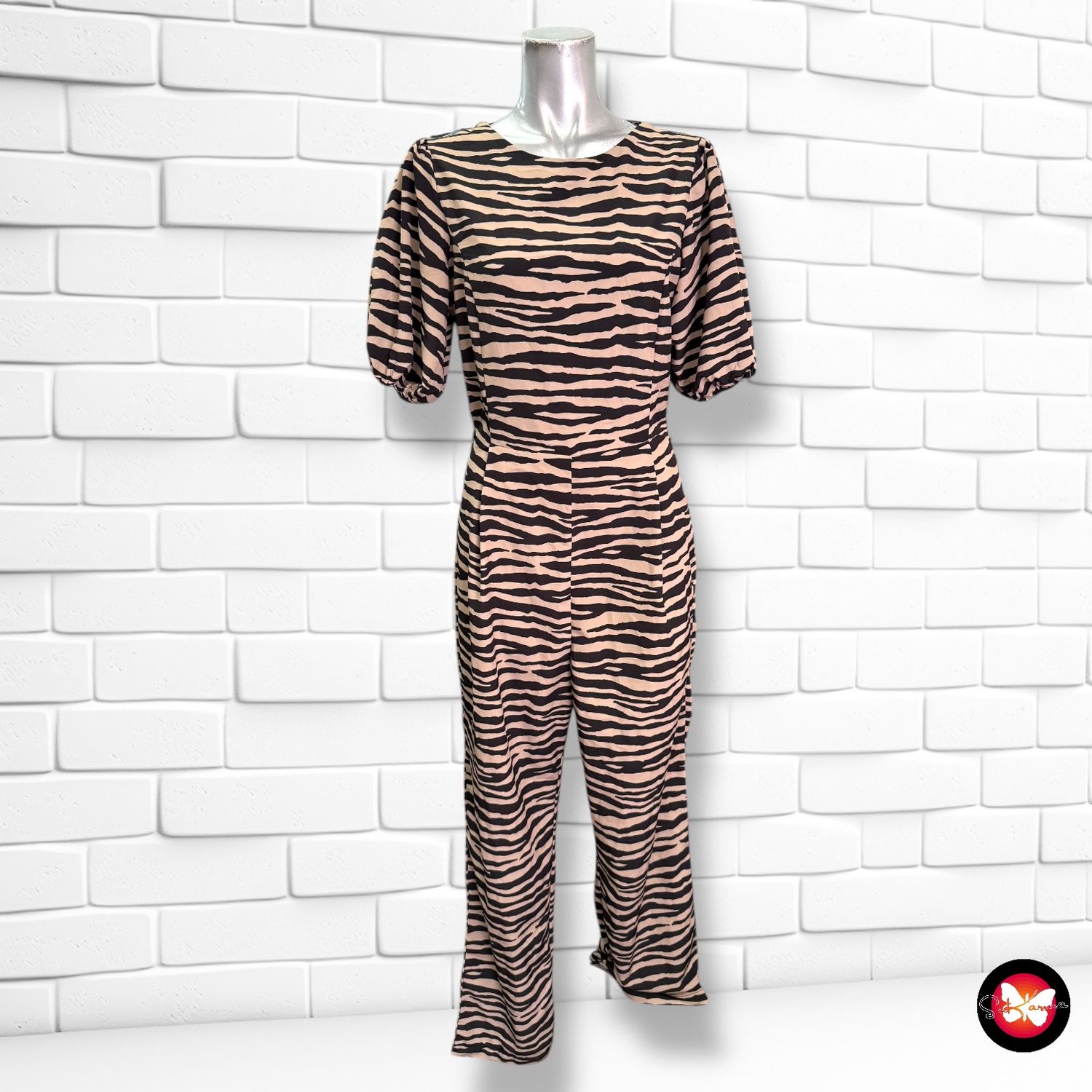 Mono largo animal print NA-KD Talla 34