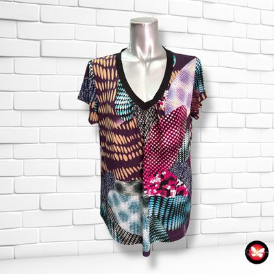 Blusa con estampado ELISA Talla XL