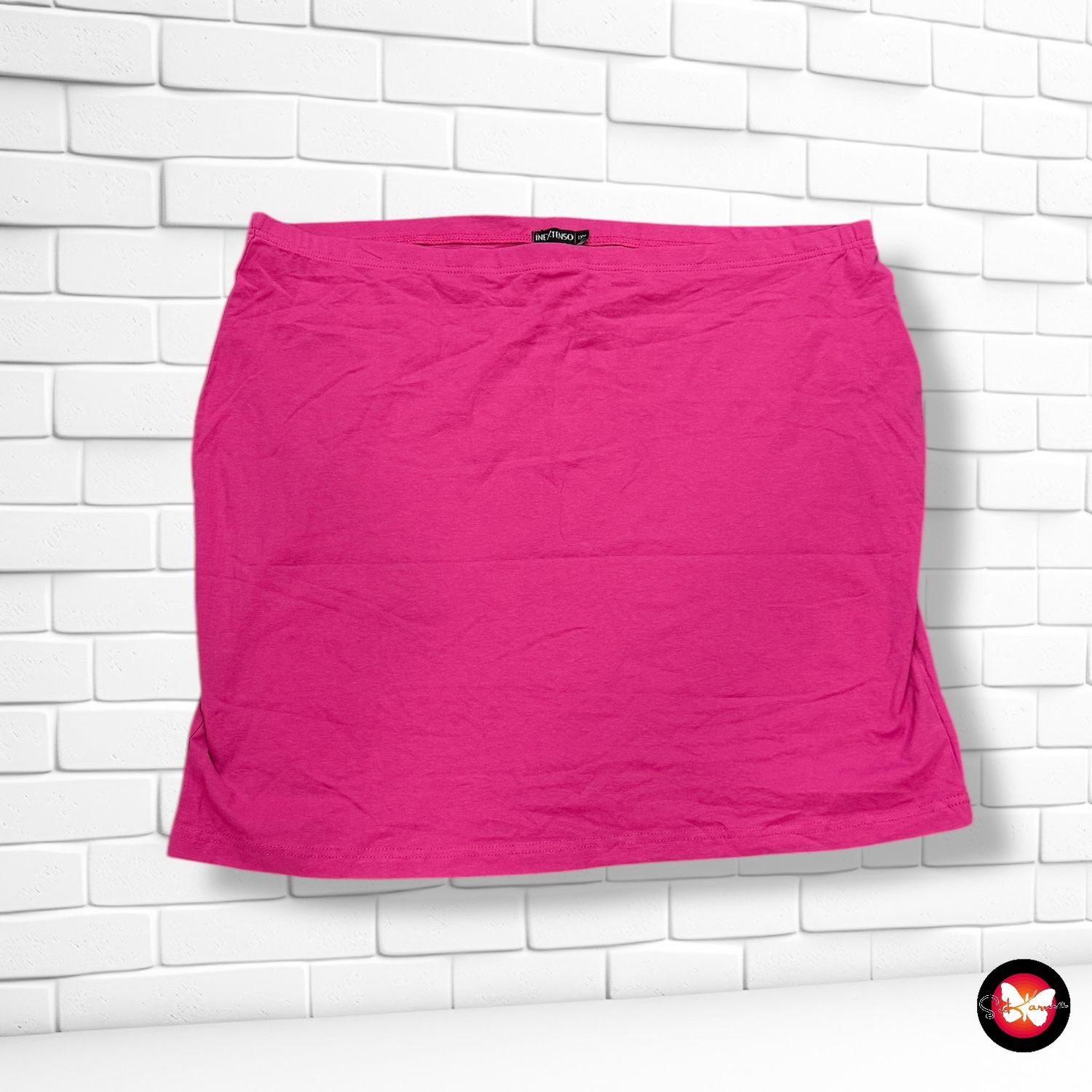Falda básica de algodón INEXTENSO Talla XXL (grande)