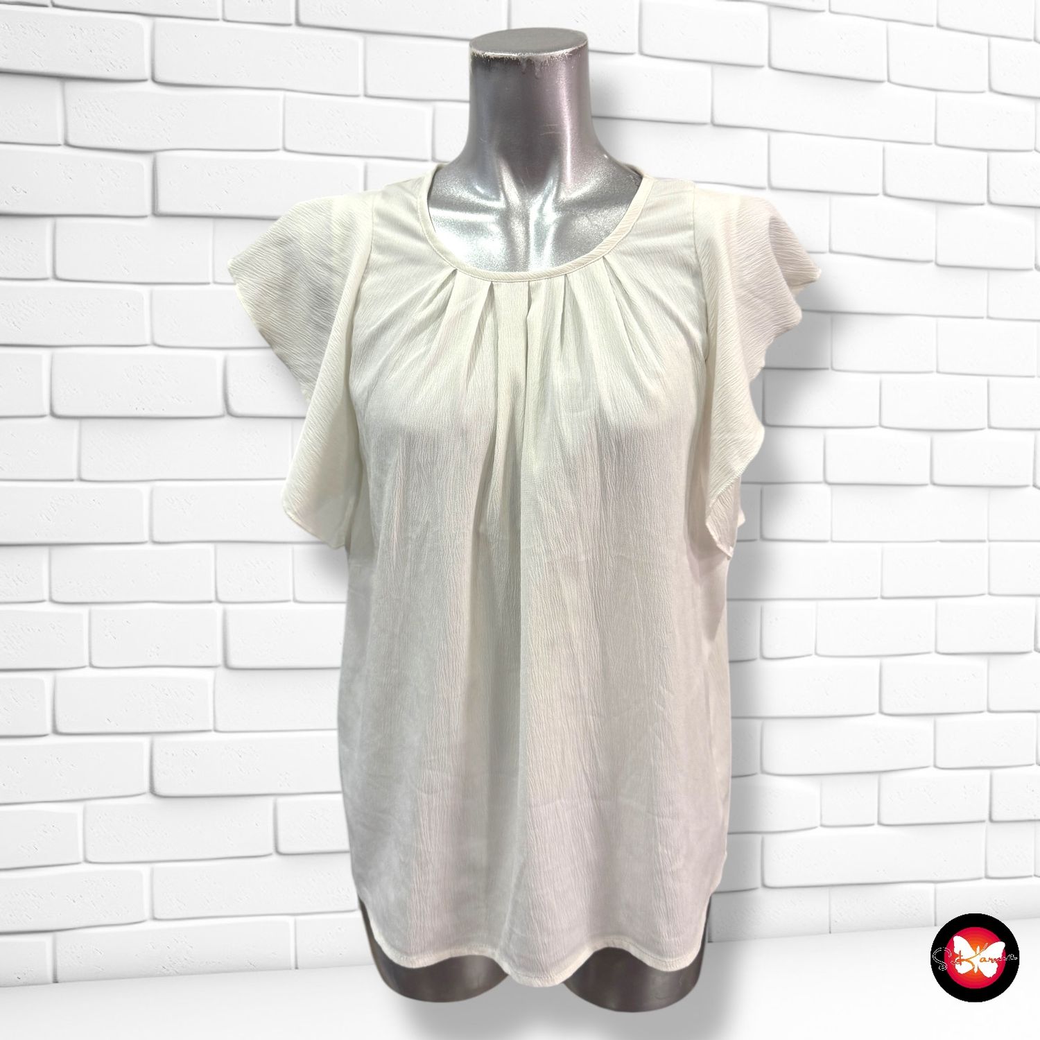 Blusa con mangas de volantes VERO MODA Talla S