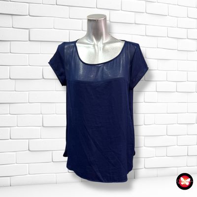 Blusa con transparencias Talla M