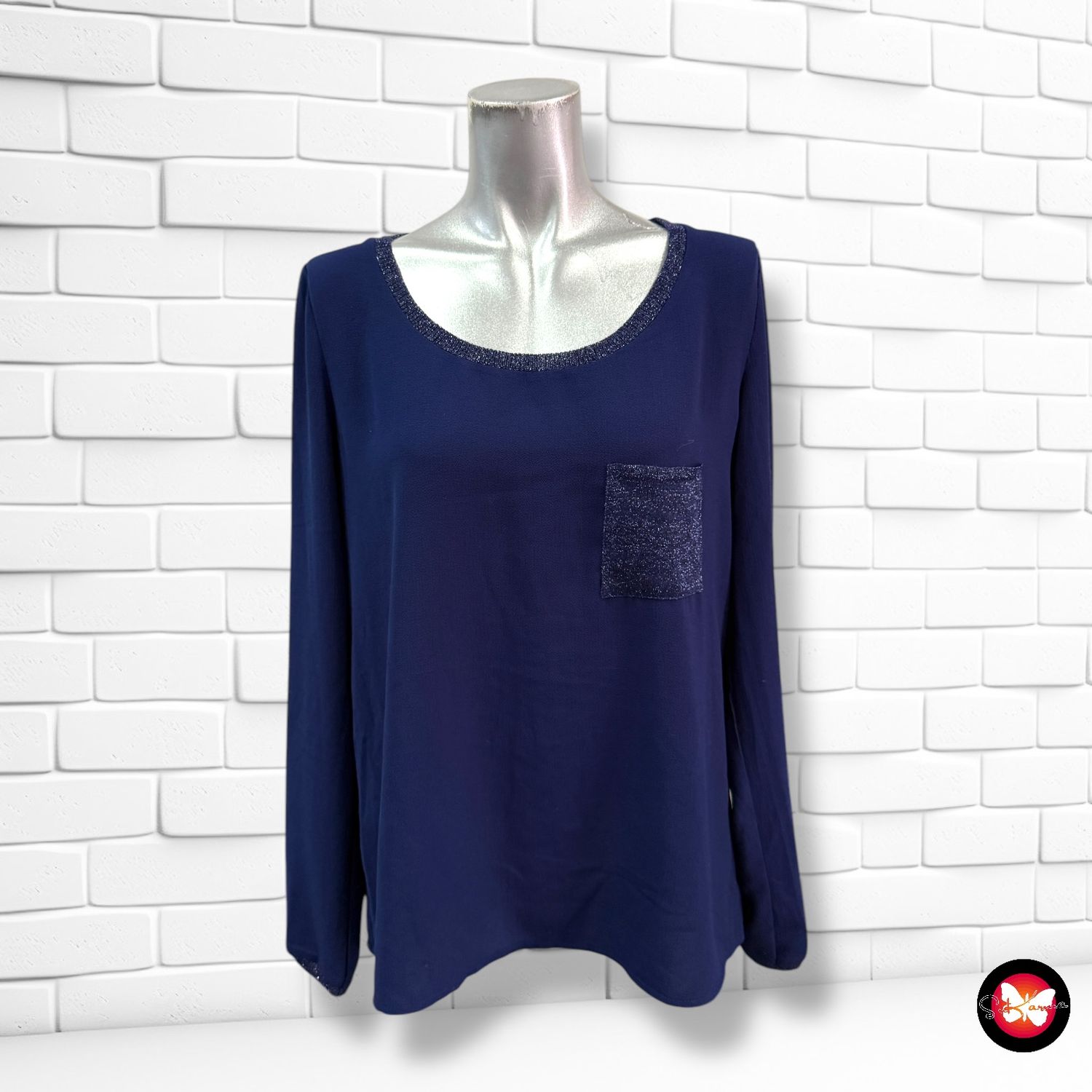 Blusa básica PROMOD Talla L