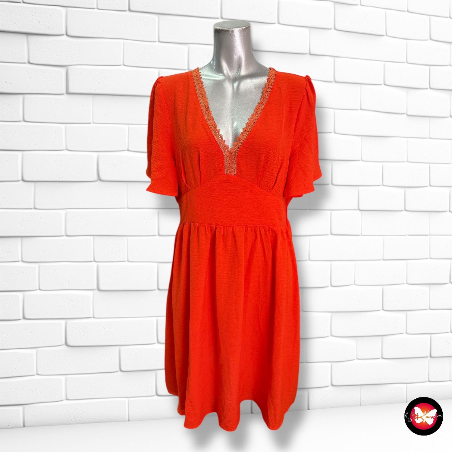Vestido de manga corta SHEIN Talla L