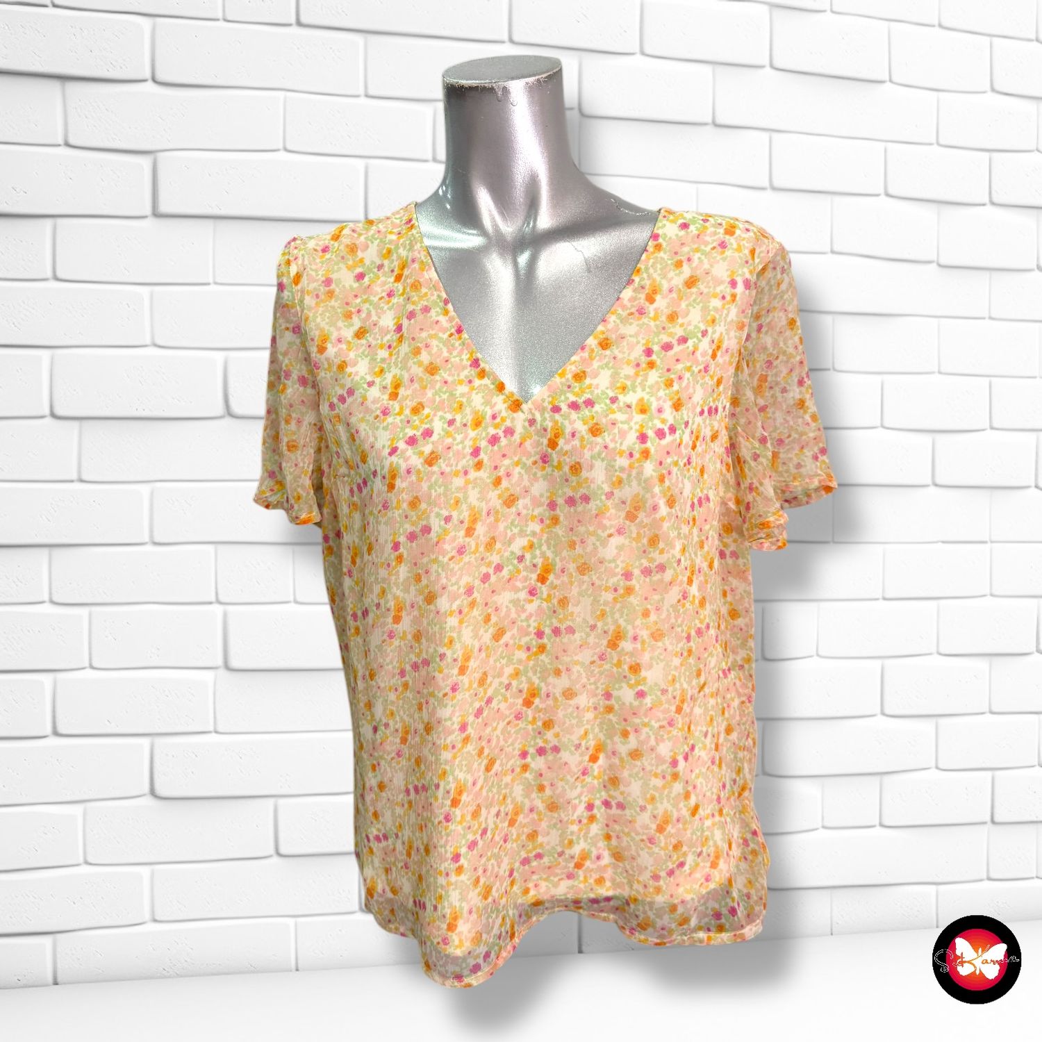 Blusa de florecitas VERO MODA Talla M
