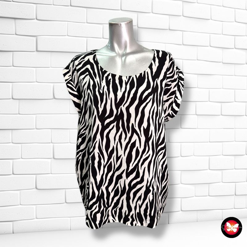 Blusa con estampado animal print NORAH Talla 38
