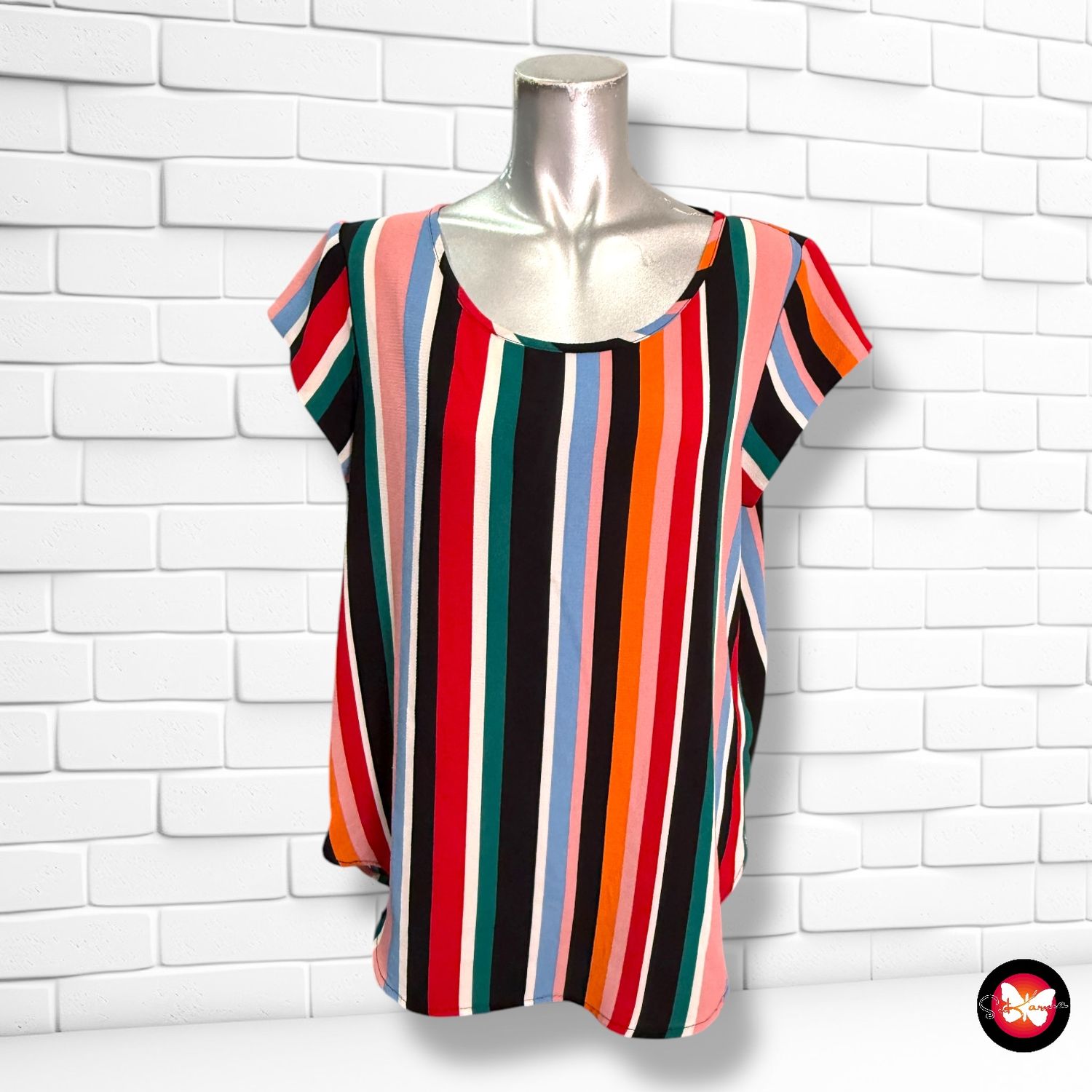 Blusa de rayas ONLY Talla 38