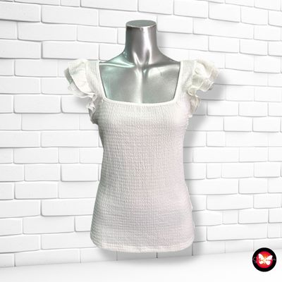 Blusa blanca SHEIN Talla M