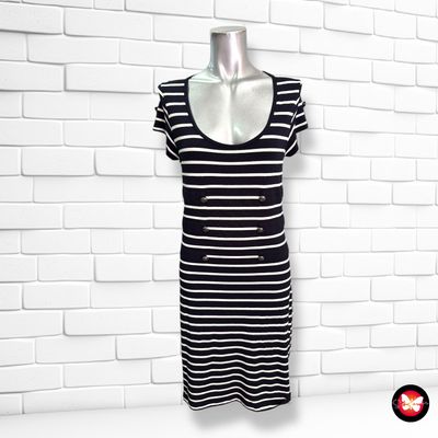 Vestido de rayas tipo marinero PHARE Talla S