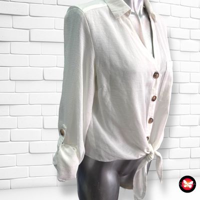 **HOY** Camisa con nudito PRIMARK Talla 40